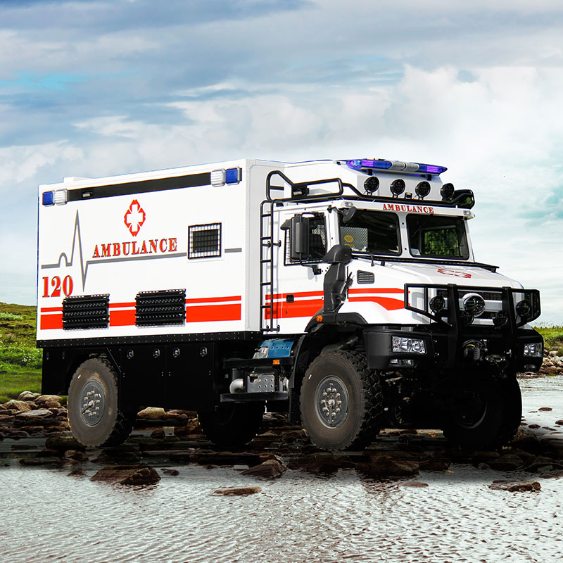 Ambulância off-road sem CT