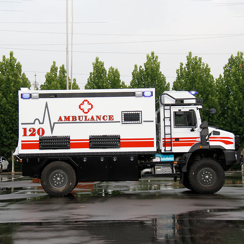 Ambulância off-road sem CT