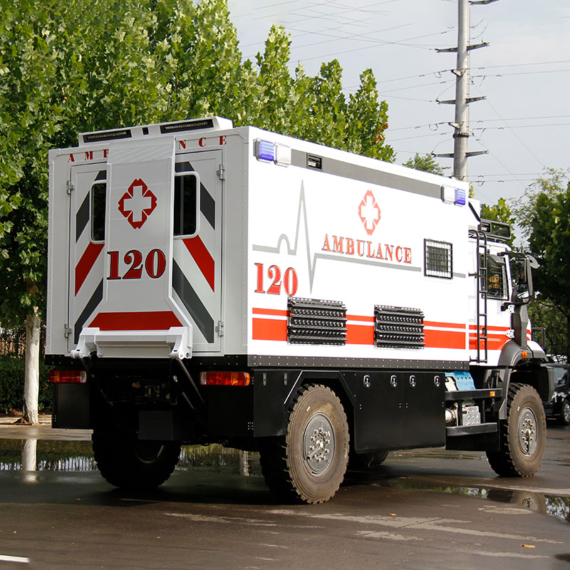 Ambulância off-road sem CT